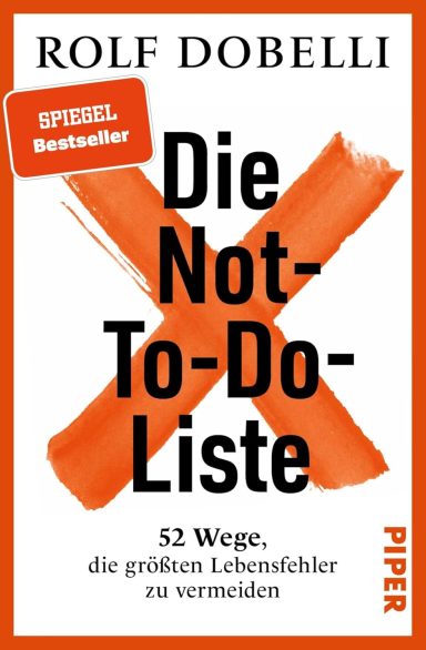 Die Not-To-Do-Liste